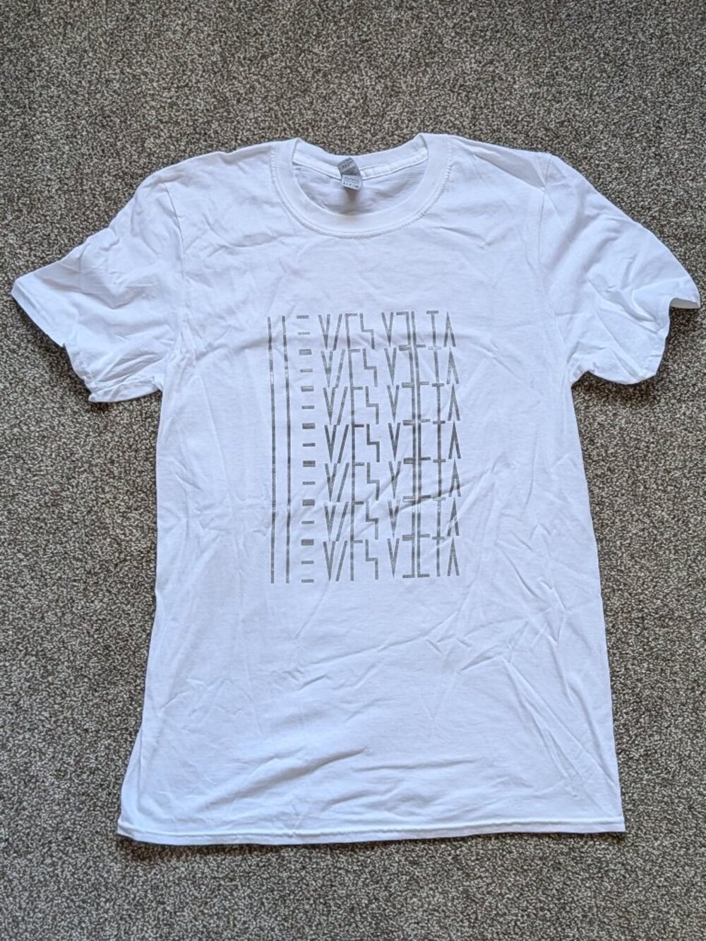 New The Mars Volta white tee size small